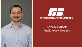 Loren Dauer Hired as Public Policy Specialist
