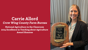 Allord Wins National Teaching Award