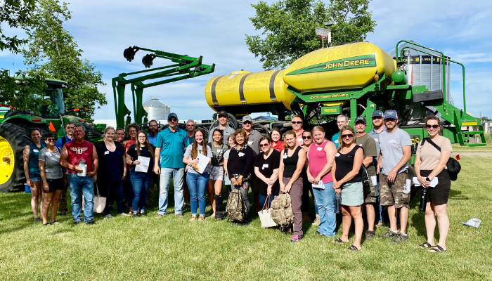 Redwood County Hosts "I Met a Farmer" Tour