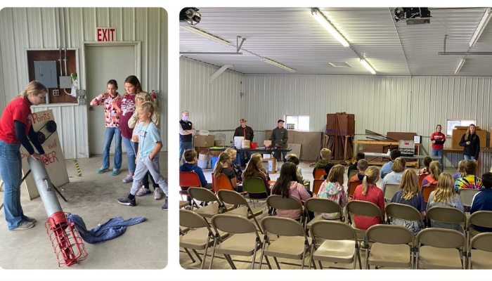 Redwood and Cottonwood Team Up to Share With Students