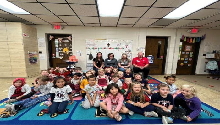 MFBF Staff and Member Visit Local School