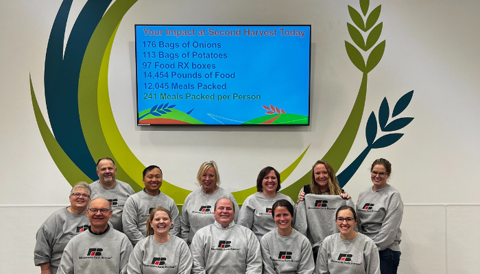 MFBF staff volunteers for Giving Tuesday