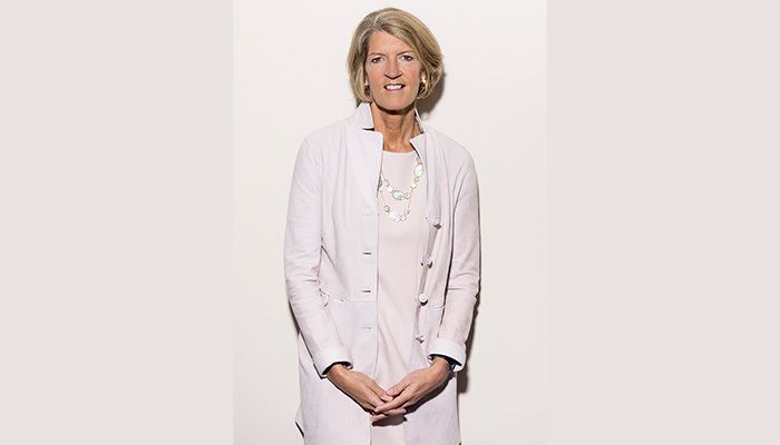 Beth Ford posed for picture