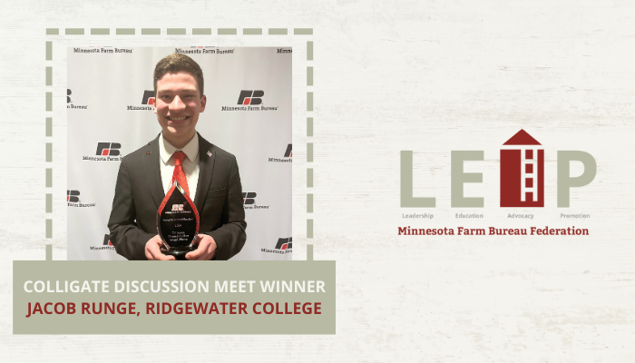 infographic with award winner headshot and conference log