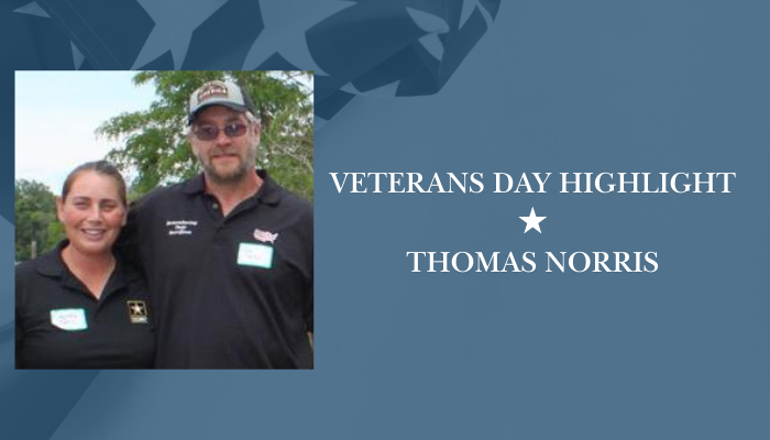 Veteran's Day Highlight- Thomas Norris