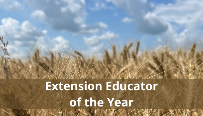 2024 Extension Educator of the Year Announced