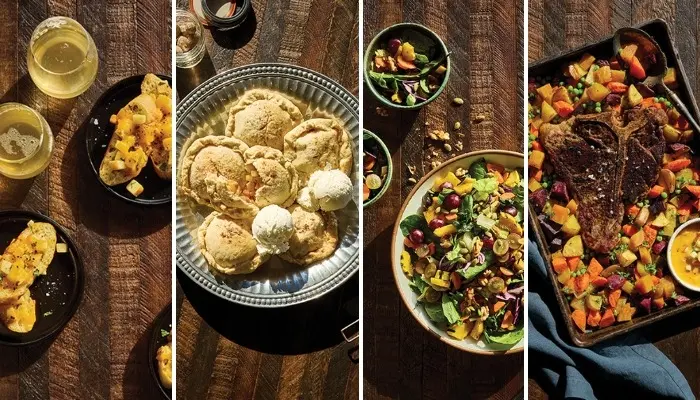 Photos of each recipe
