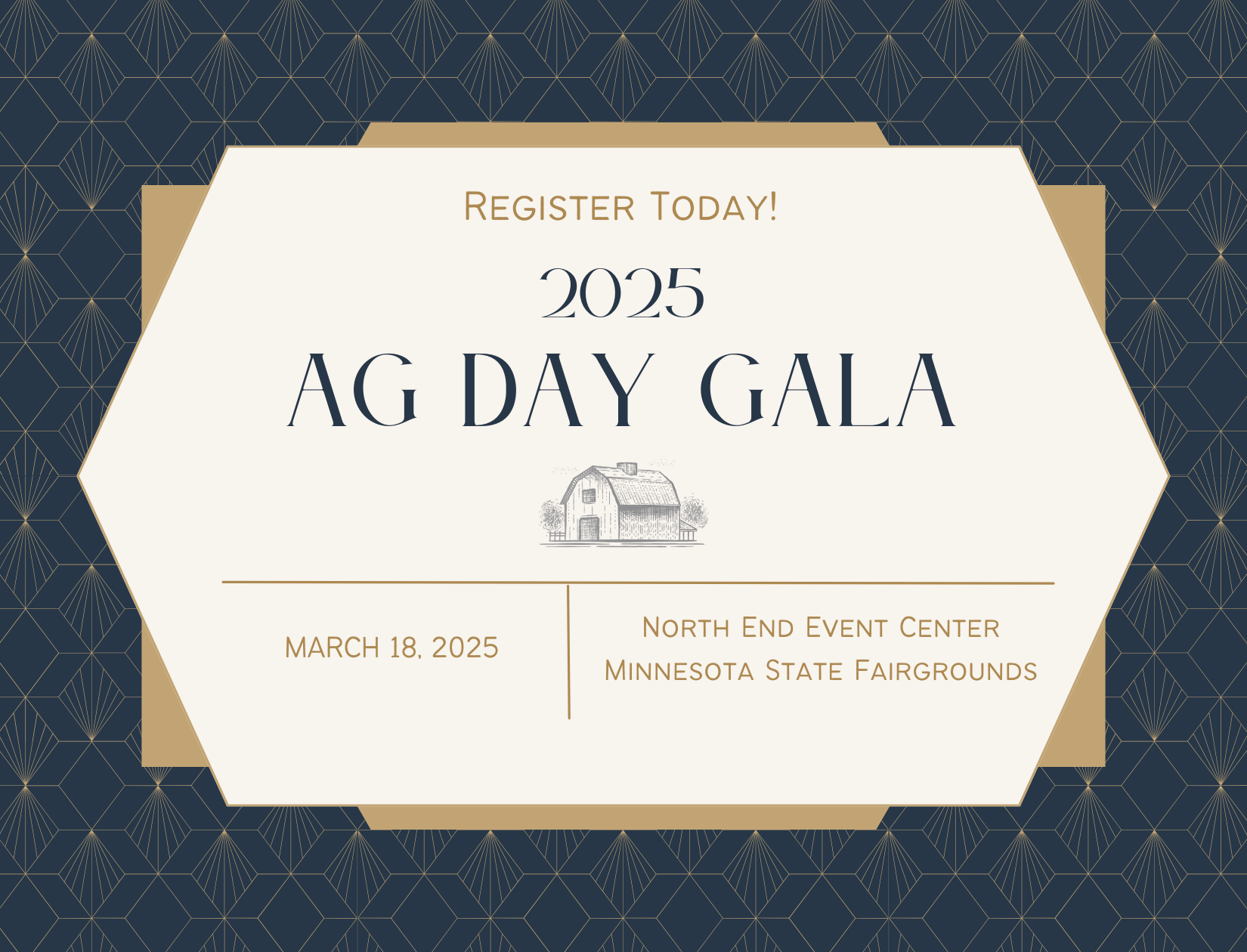 infographic with Ag Day Gala event information