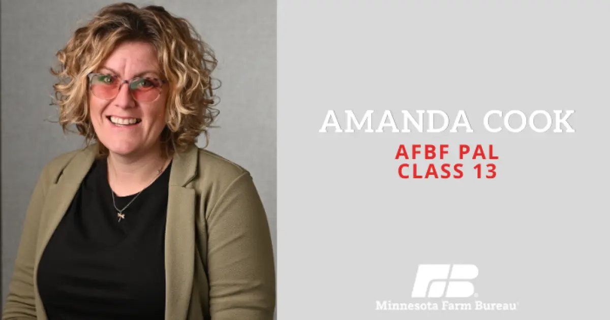 Cook Selected to AFBF PAL Program